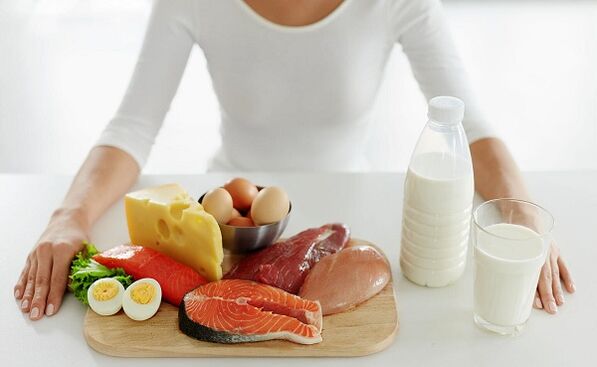 dietarako elikagai proteikoak
