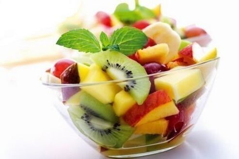 maggi dietarako fruta entsalada